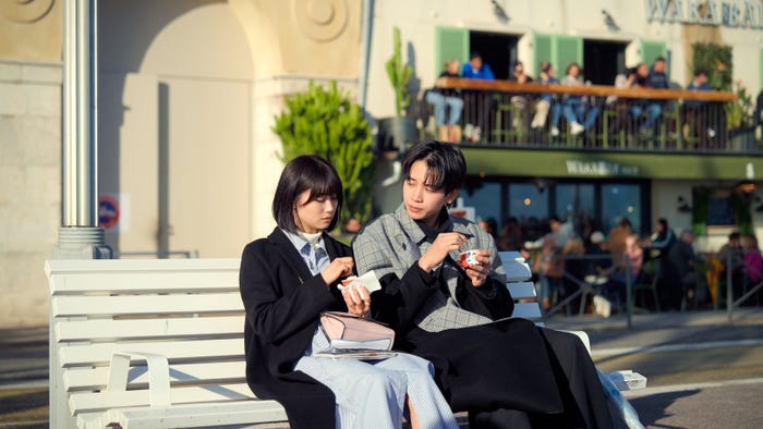 トウコ、ユウダイ/Netflixリアリティシリーズ「オフライン ラブ」(提供写真)