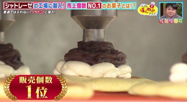 生クリームとあんこ