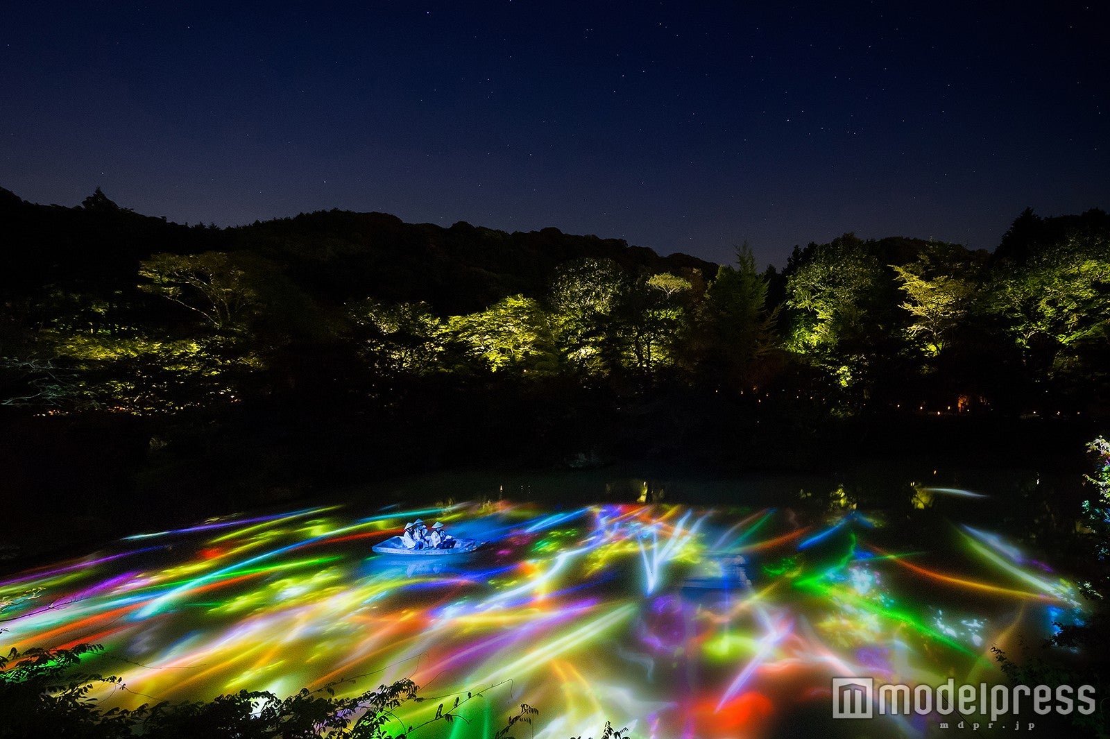 和の灯りが照らす幻想世界 御船山楽園の自然と光のアートが