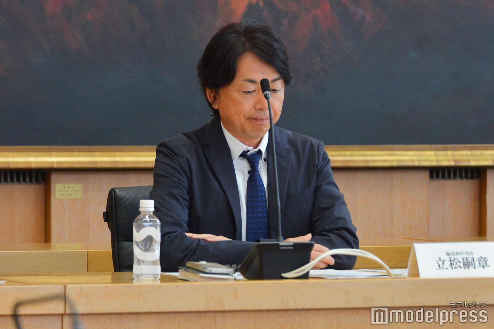 編成制作局長・立松嗣章氏（C）モデルプレス