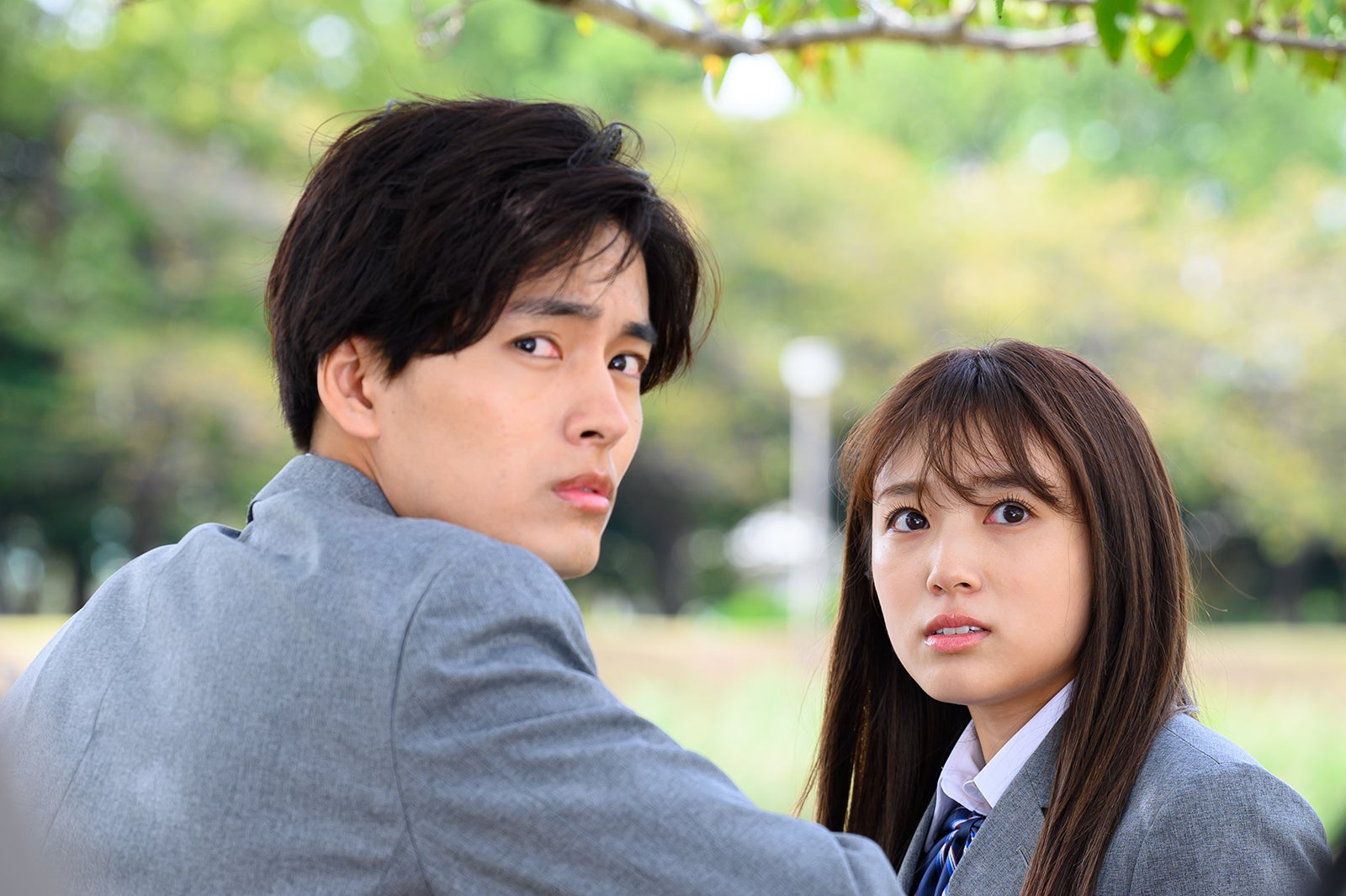 植村颯太、矢吹奈子（C）『恋愛のすゝめ』製作委員会／第4話より