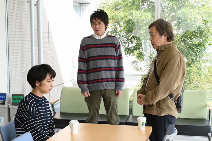 門脇麦、藤原竜也、武田鉄矢/『リバース』第4話より(画像提供:TBS)