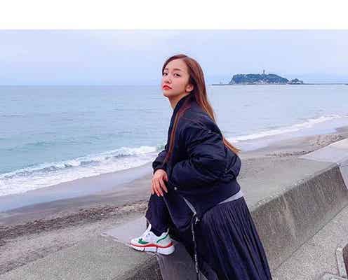 板野友美“まさかのデジャブ”ショットに反響「その気持ち良くわかる」「かっこいい」の声