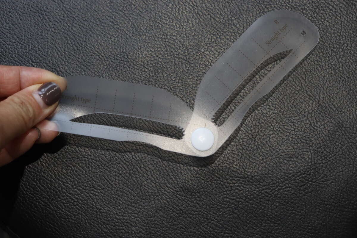 時短美人 美眉テンプレート 角度調整 時短美人 美眉テンプレート 角度調整