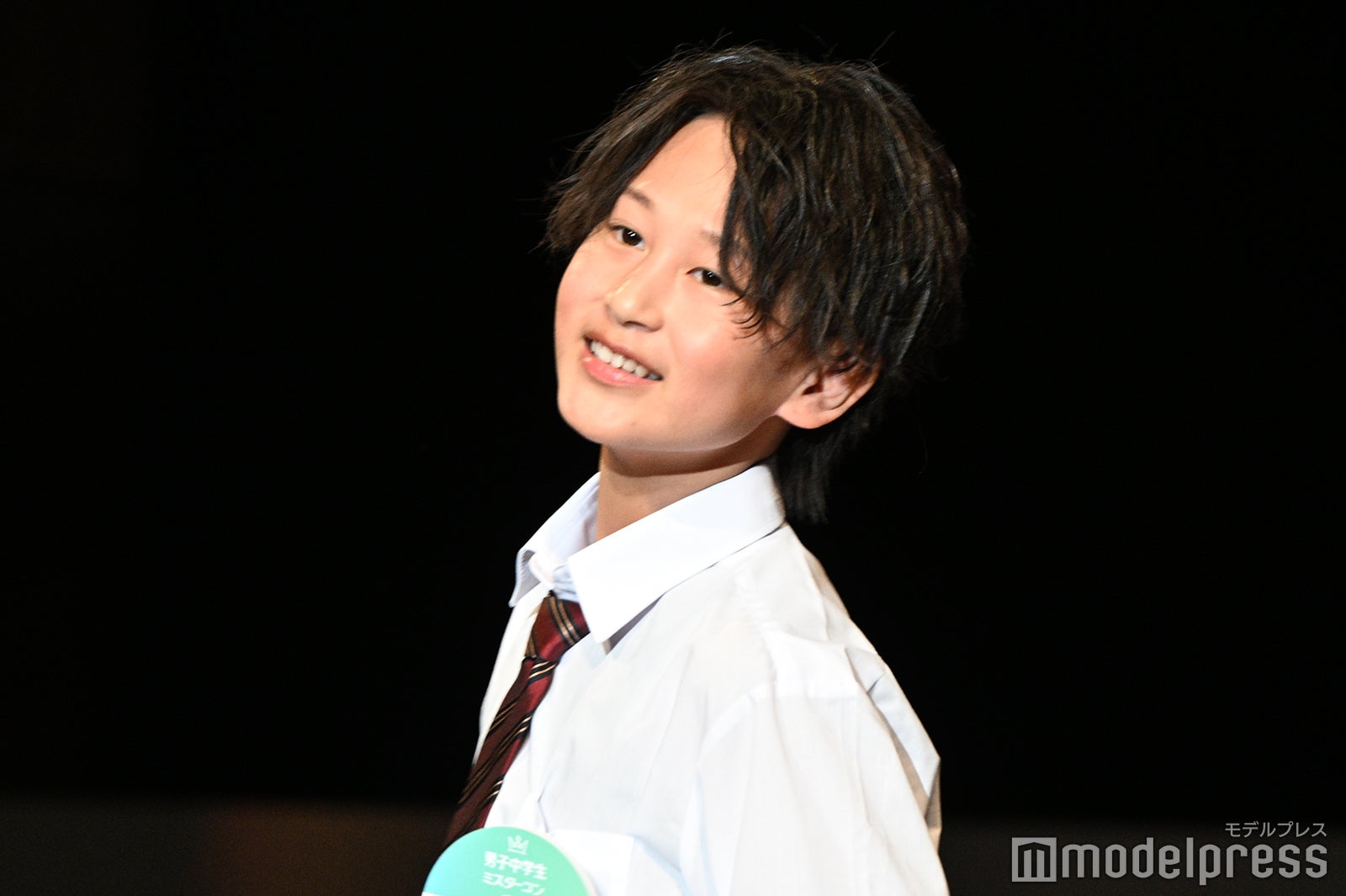 松田爽獅「男子中学生ミスターコン2025」ファイナル審査より（C）モデルプレス