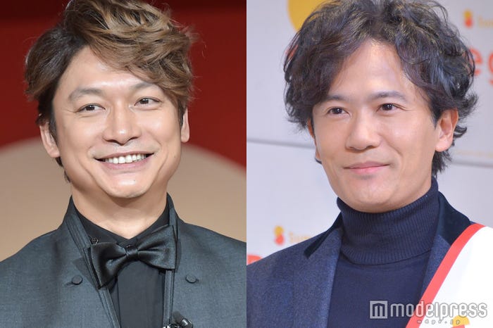 香取慎吾、稲垣吾郎 (C)モデルプレス