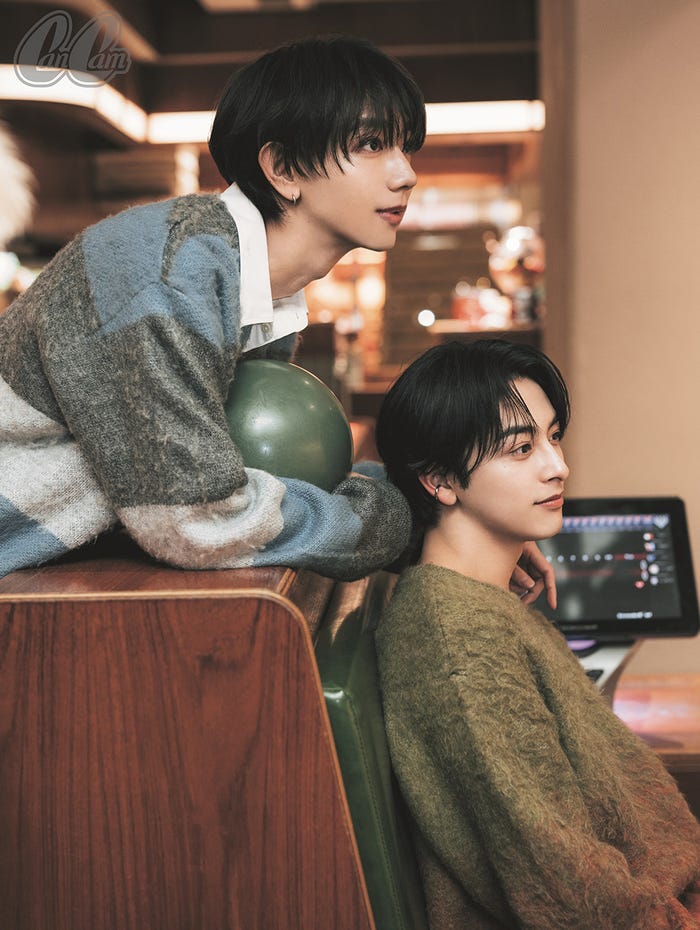 駒木根葵汰、新原泰佑(画像提供:小学館)