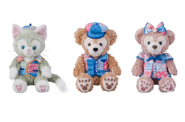 ぬいぐるみ(SS)各¥4300(C)Disney