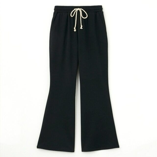 しまむら　パンツ　新作　コラボ　フレアパンツ