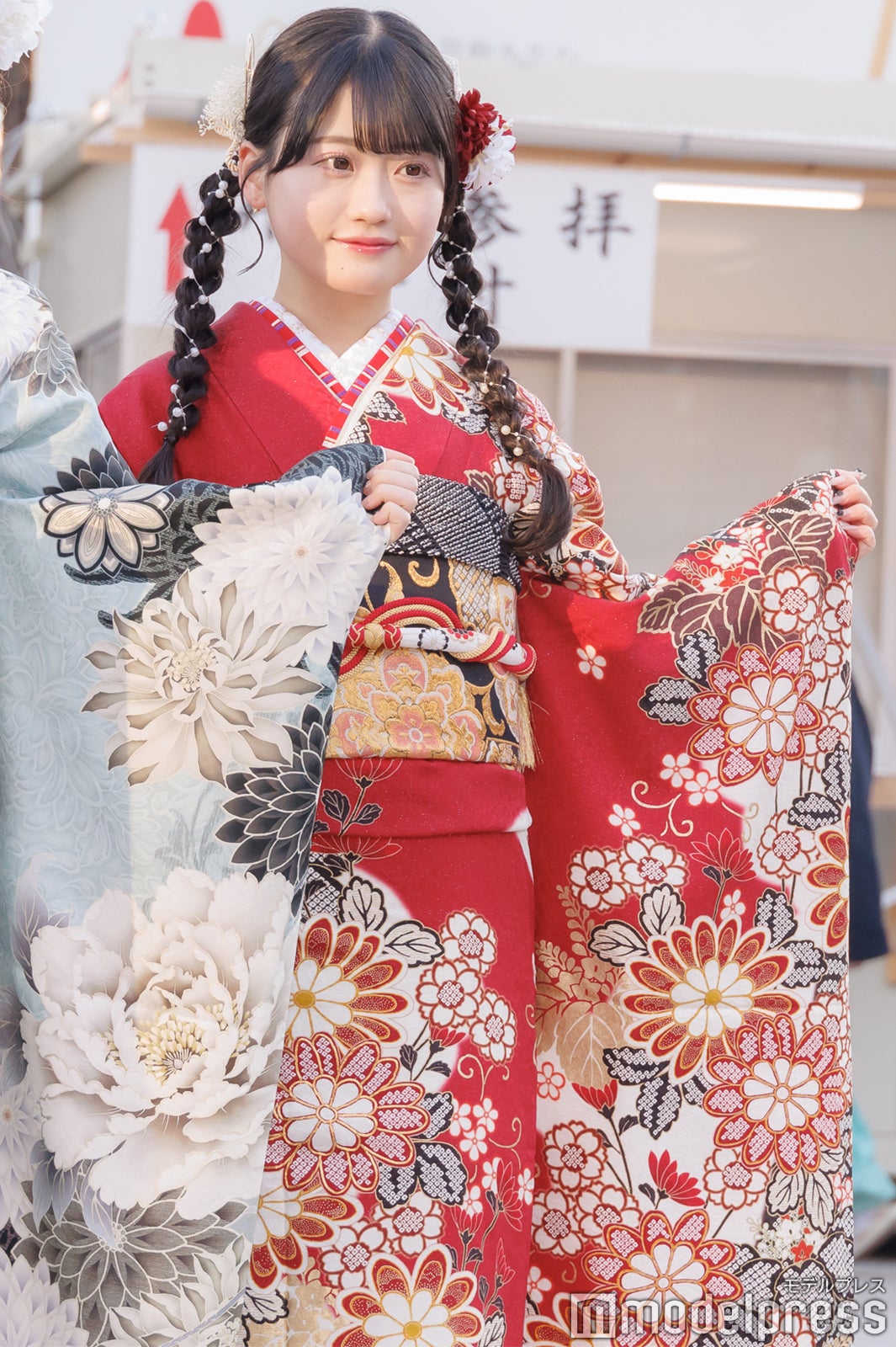 布袋百椛（C）モデルプレス