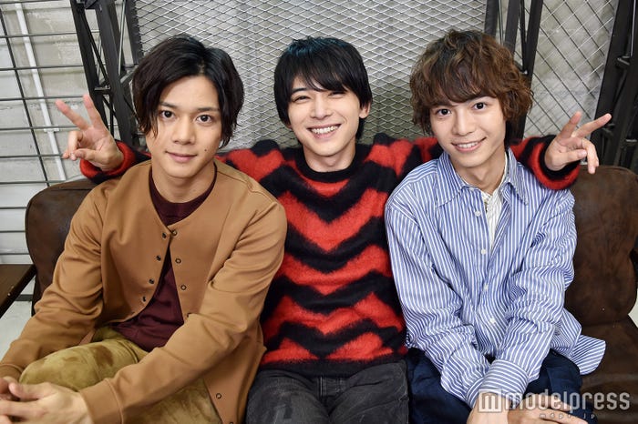 (左から)石原壮馬、吉沢亮、溝口琢矢 (C)モデルプレス