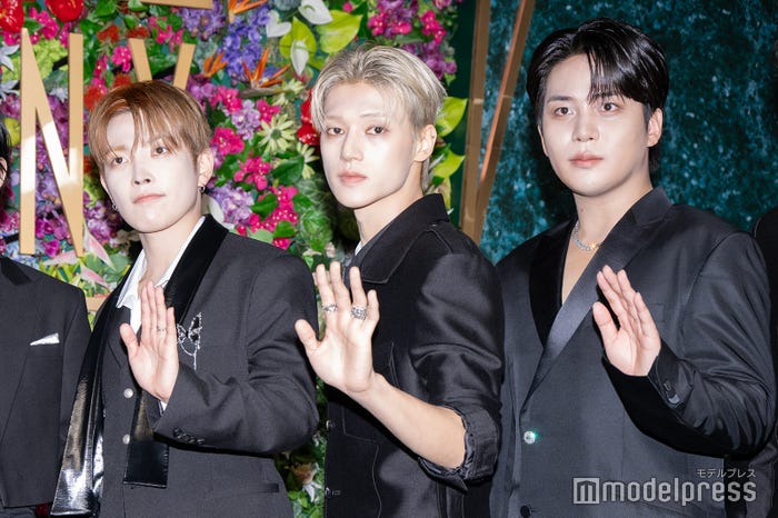 ホンジュン、ウヨン、ジョンホ/ATEEZ(C)モデルプレス