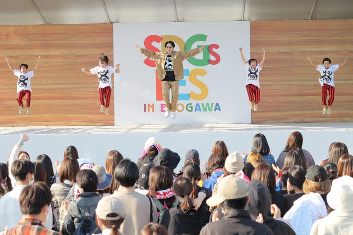 (中央)EXILE TETSUYA(C)SDGs FES in EDOGAWA