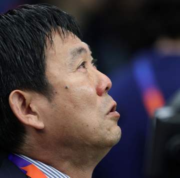 森保監督が君が代に涙 唇も震わせ、ハンカチで目元拭う 遠藤離脱の激震経て挑む初戦に感極まる