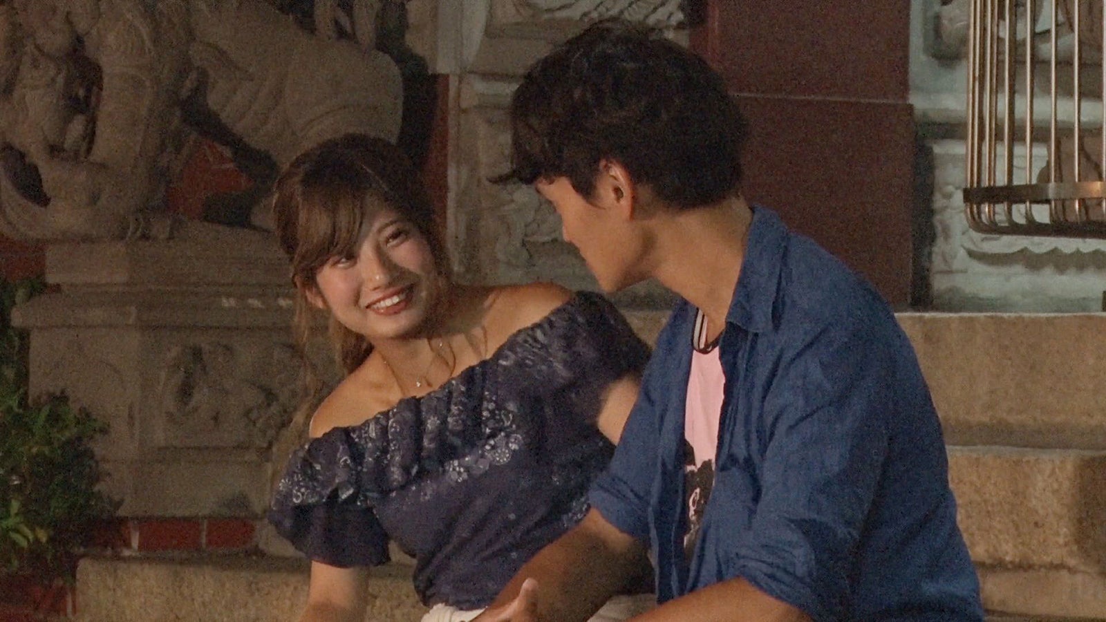 でっぱりん、シャイボーイ／「あいのり：Asian Journey」第12話より（C）フジテレビ