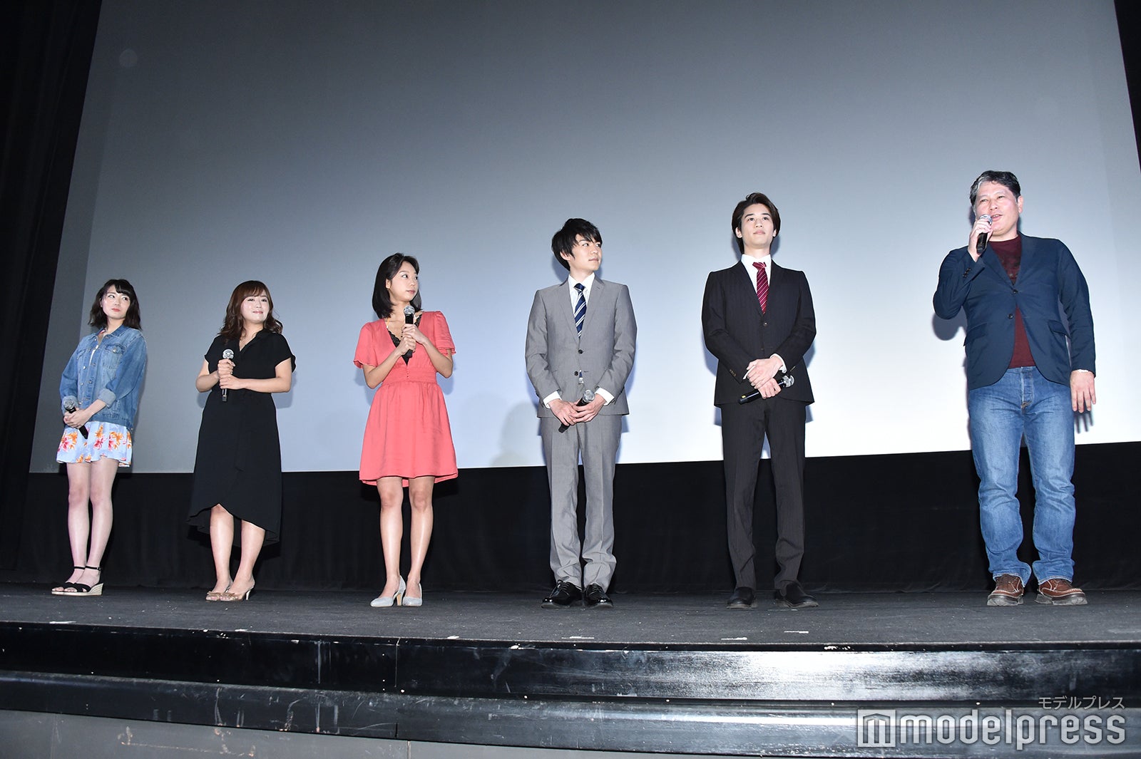 吉田早紀、水樹たま、青山ひかる、佐々木道成、石田隼、近藤俊明監督 （C）モデルプレス