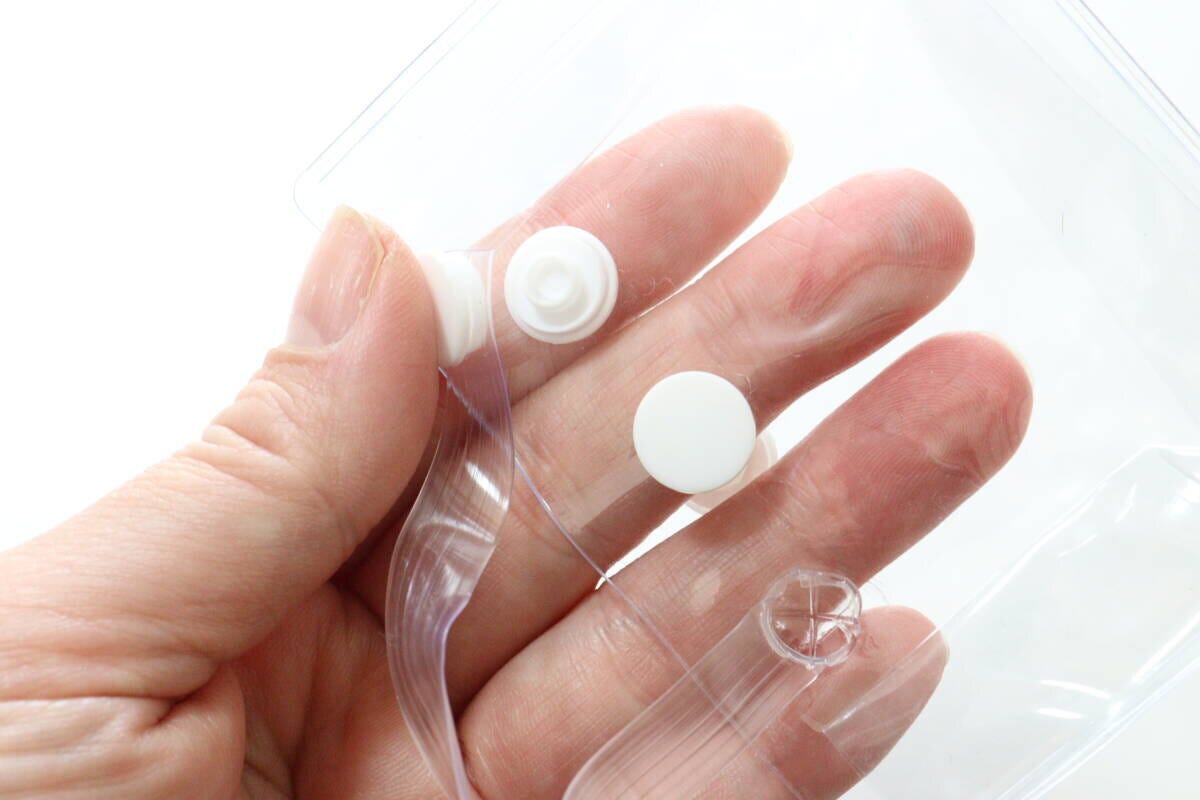 ダイソーのクリアバッグ