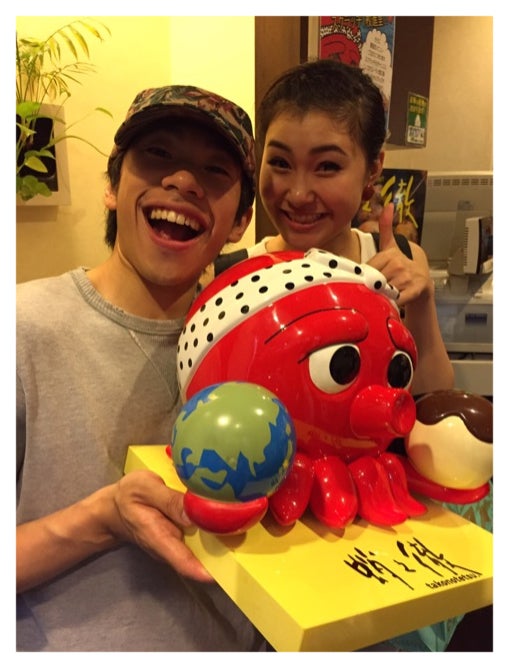 織田信成・村上佳菜子／織田信成オフィシャルブログ（Ameba）より