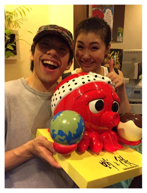 織田信成・村上佳菜子/織田信成オフィシャルブログ(Ameba)より