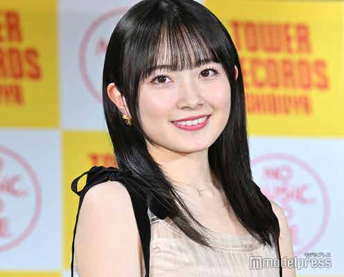 元モー娘。森戸知沙希、ミニ丈×シースルトップスで素肌披露「美脚」「透明感の権化」の声