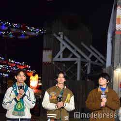 (右から)北村匠海、阿久根温世、竹野世梛(C)モデルプレス