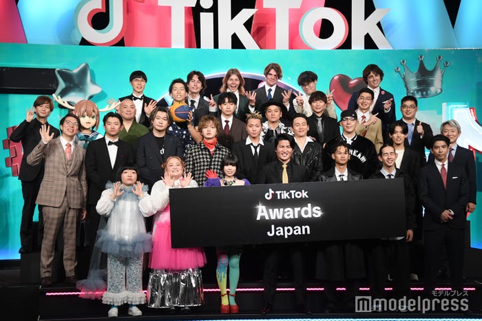 「TikTok Awards Japan 2024」受賞者(C)モデルプレス