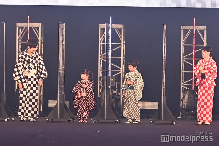 鈴木福、鈴木誉、鈴木楽、鈴木夢(C)モデルプレス