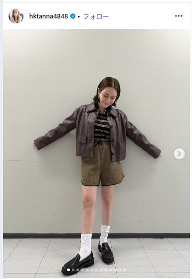 村重杏奈 Instagramより