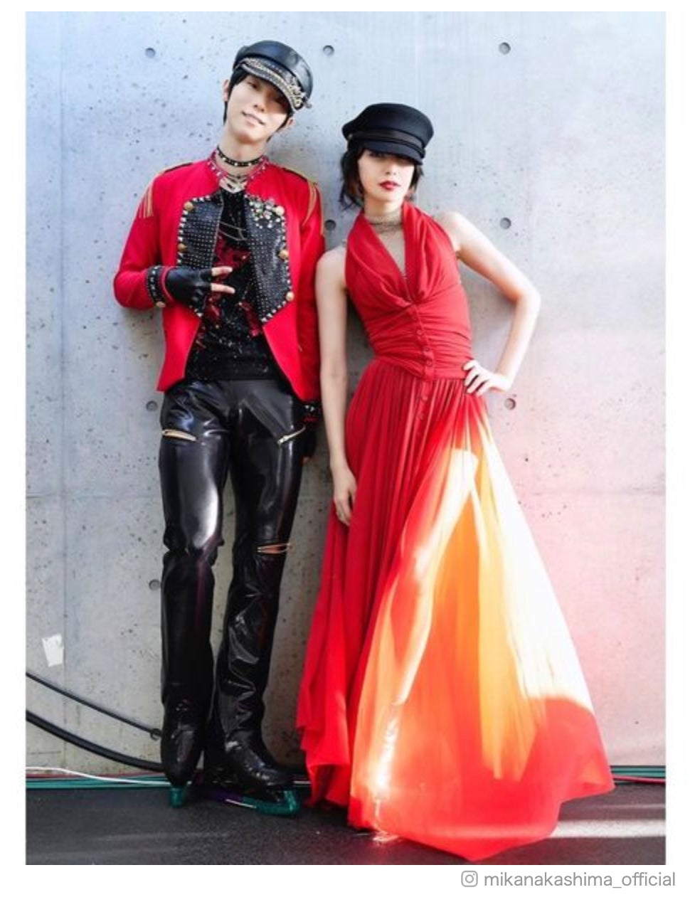 中島美嘉、羽生結弦との「NANA」コラボショットに「絵になる」「世界観まんま」の声