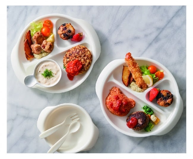 ベジタブル キッズプレート￥1,280／画像提供：マッシュホールディングス