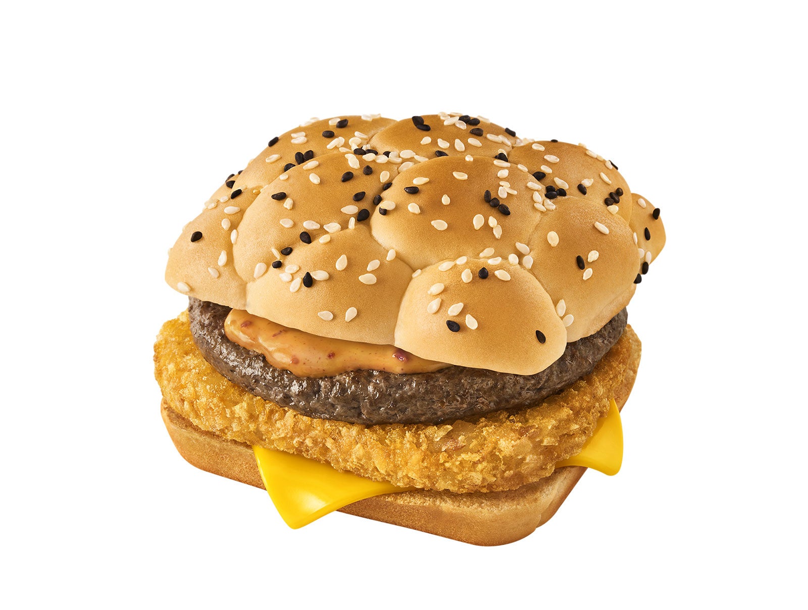 旨辛肉厚ビーフ＆ザク切りポテト／画像提供：日本マクドナルド