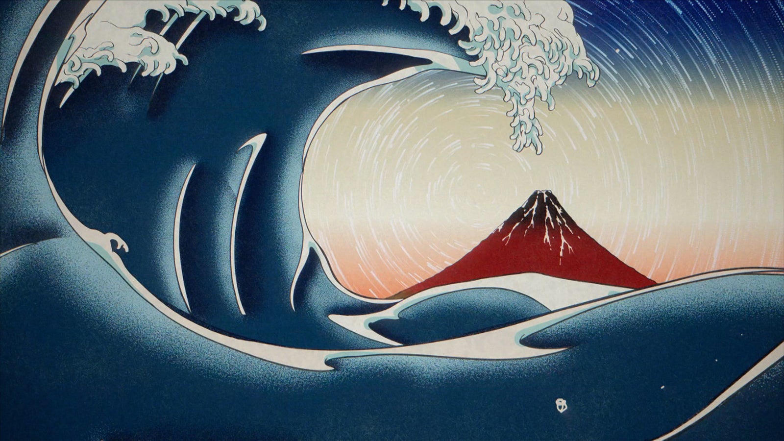 「べらぼう～蔦重栄華乃夢噺～」タイトルバック（C）NHK