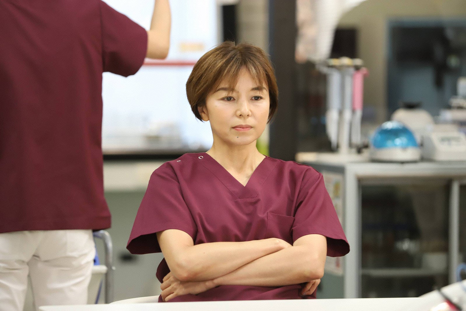 山口智子／「監察医 朝顔」第8話より（C）フジテレビ