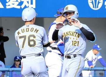 快勝の阪神・平田2軍監督「新幹線に当たるかと思った！」戸井の特大弾を“勝男節”全開で絶賛【一問一答】