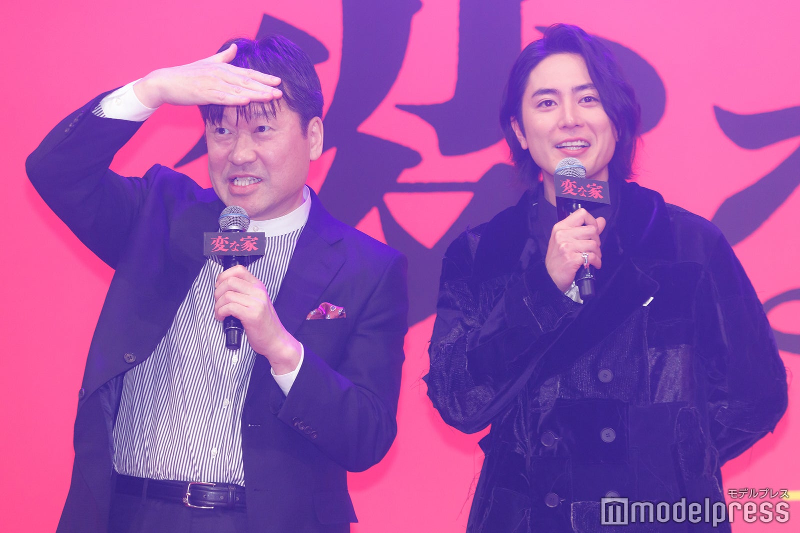 佐藤二朗、間宮祥太朗（C）モデルプレス