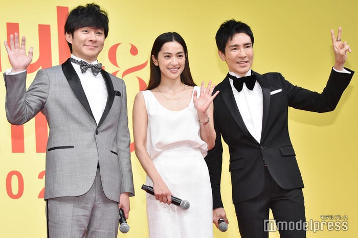 渡部建、中村アン、郷ひろみ(C)モデルプレス