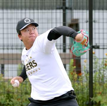 阪神・村上 今季初火曜で先陣 遥人→大竹で首位固めへ「坂本さんがノリに乗っているので引っ張ってもらおう」