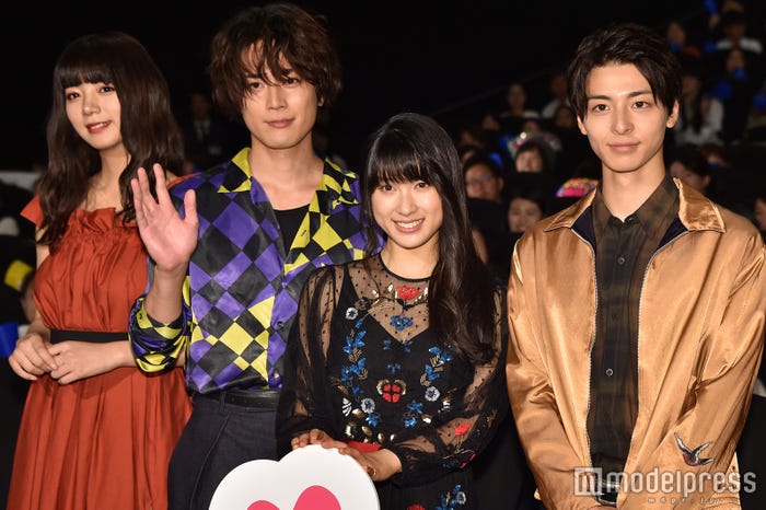池田エライザ、間宮祥太朗、土屋太鳳、高杉真宙(C)モデルプレス