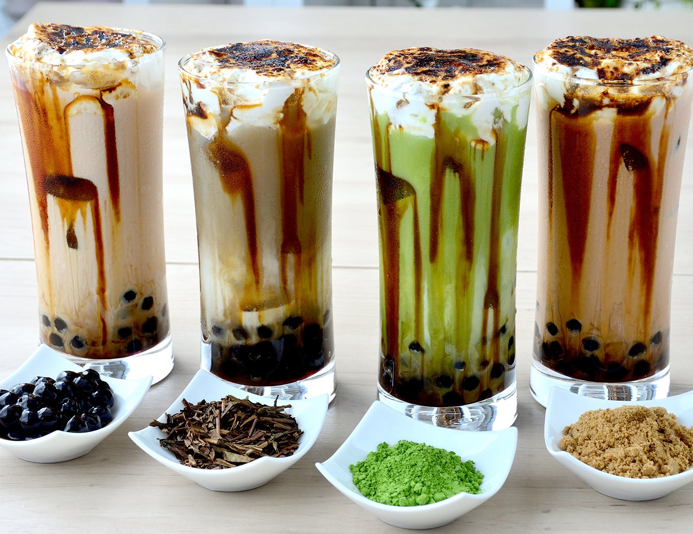 焦がしタピオカ集合／画像提供：LIFEstyle