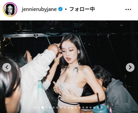 JENNIE公式Instagramより