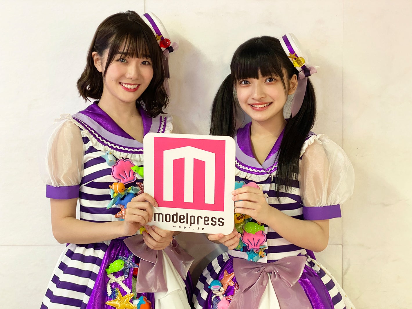 鶴見萌、蛭田愛梨（提供写真）