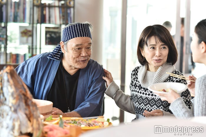 西田敏行、風吹ジュン「家族ノカタチ」第2話場面カット/画像提供:TBS