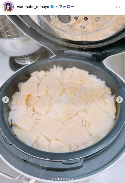 渡辺美奈代Instagramより