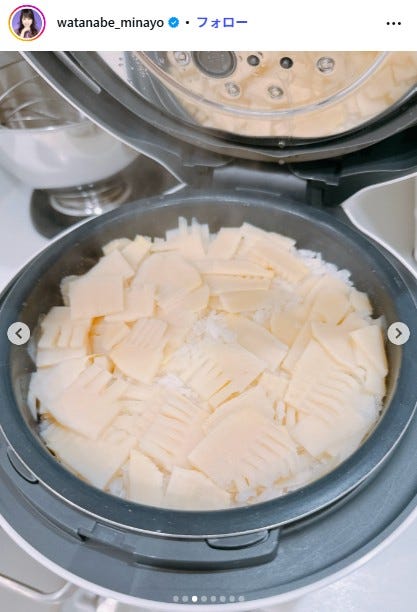 渡辺美奈代Instagramより