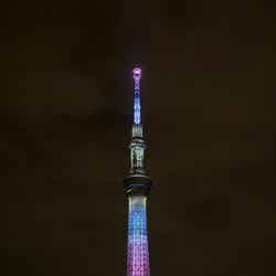 特別ライティング「桜宙(さくらそら)~Sakura SKY~」(イメージ)(C)TOKYO-SKYTREE