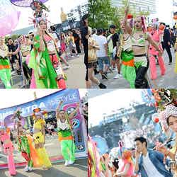 「ULTRA JAPAN」でゲリラショー　人気モデルらが異色を放つパフォーマンス【モデルプレス】