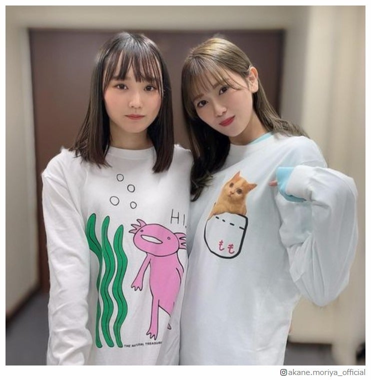 櫻坂46増本綺良、卒業発表の守屋茜に“手作りTシャツ”「姉妹みたい」「愛ある」と反響