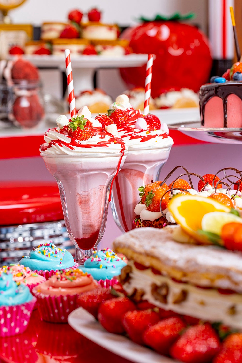 ストロベリー“グルービー”ダイナー／画像提供：ヒルトン東京