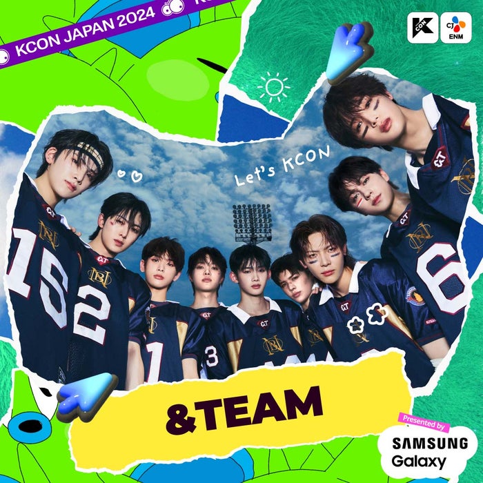 &TEAM、先輩・BTS楽曲カバー 爆発的爽やかさで魅了【KCON JAPAN 2024／Mカ】
