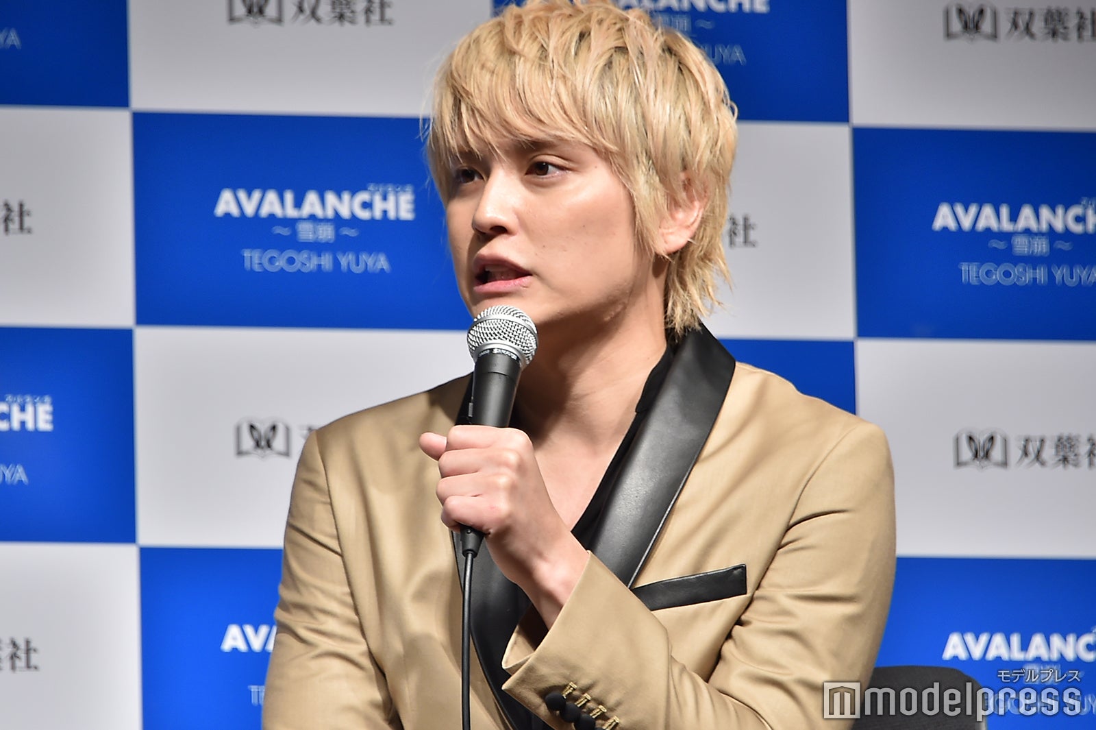 手越祐也「AVALANCHE」会見（C）モデルプレス